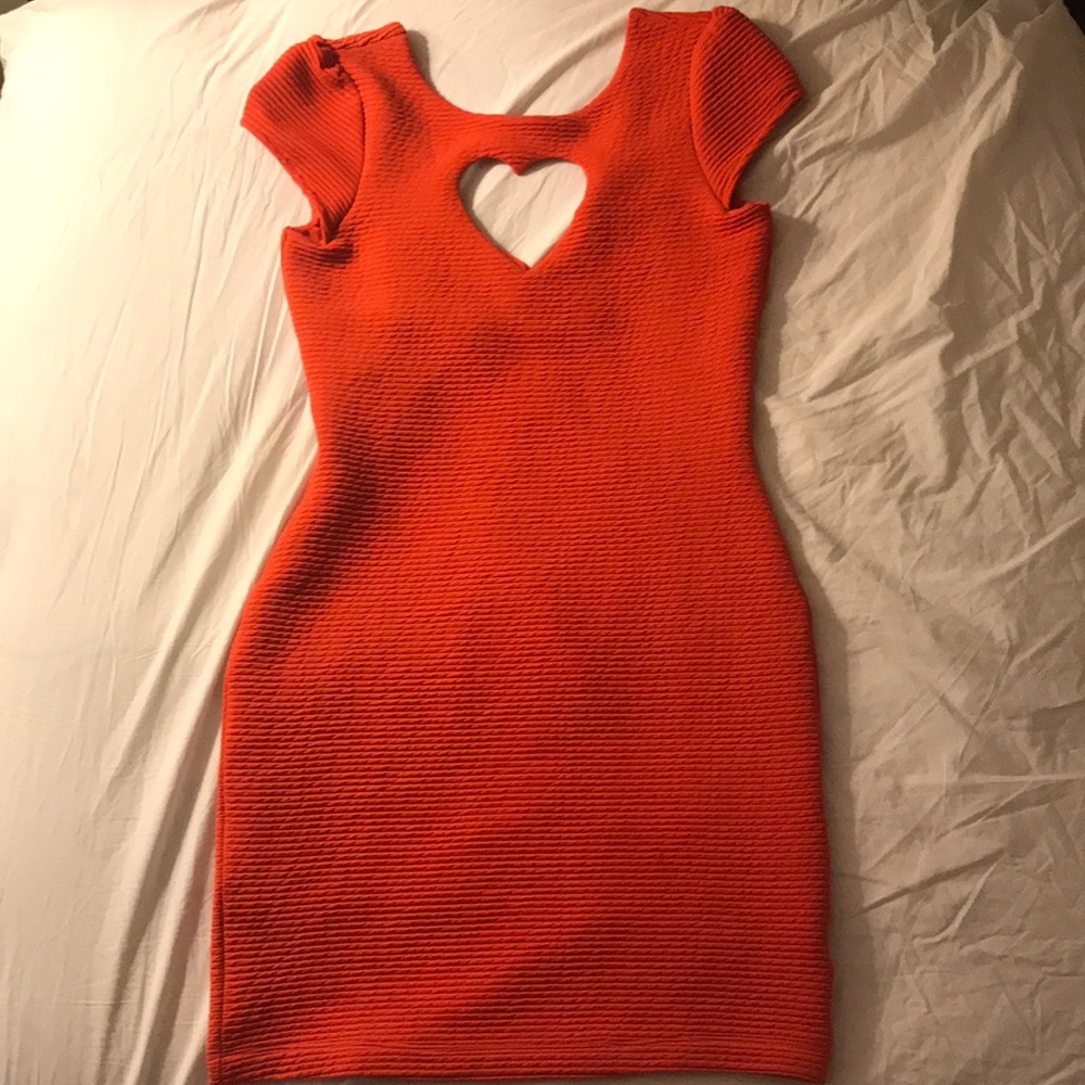 Orange Urban Ourfitters Dress